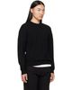 Moncler Moncler Black Textured Cashmere & Wool Sweater - 2