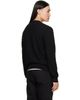 Moncler Moncler Black Textured Cashmere & Wool Sweater - 3