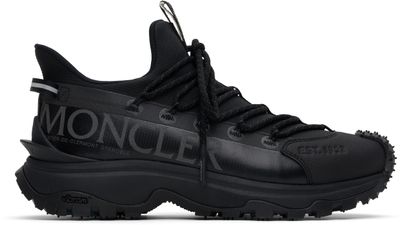 Moncler Moncler Black Trailgrip Lite 2 Sneakers