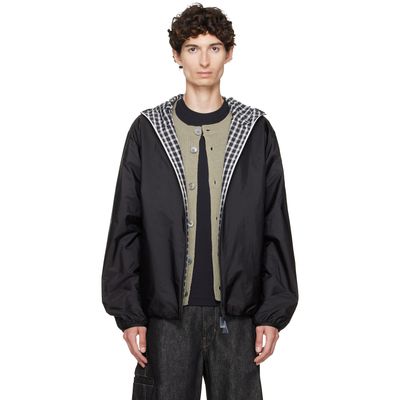Moncler Moncler Black Vandelli Reversible Hooded Jacket