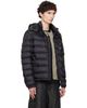 Moncler Moncler Black Verith Hooded Short Down Jacket - 2