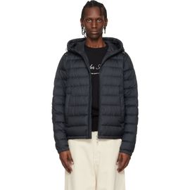 Moncler Moncler Black Vermeille Hooded Short Down Jacket