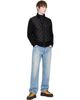Moncler Moncler Black Wool & Nylon Down Cardigan - 5
