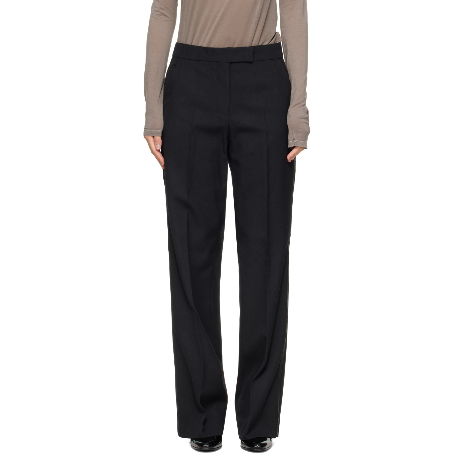 Ans Dotsloevner - Gray High 'Childhood' Leggings