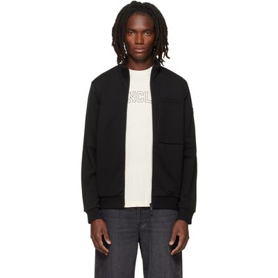 Moncler Moncler Black Zip Up Sweatshirt