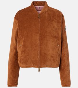 Moncler Moncler Blageon corduroy down bomber jacket