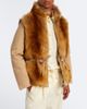 Moncler Moncler Blaireau shearling-trimmed down jacket - 2