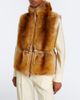 Moncler Moncler Blaireau shearling-trimmed down jacket - 5