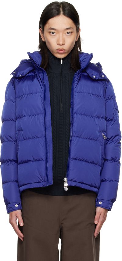 Moncler Moncler Blue Maya Short Down Jacket