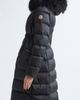 Moncler Moncler Boedic Water Repellent Long Down Puffer Coat with Genuine Shearling Trim - 4