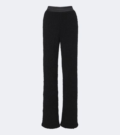 Moncler Moncler Bouclé wide-leg pants