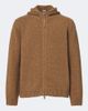 Moncler Moncler Bouclé wool-blend zip-up hoodie - 1