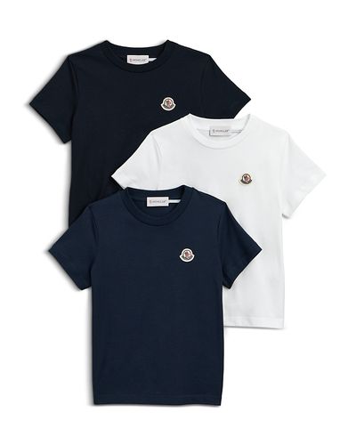 Moncler Moncler Boys Logo Tee, Pack of 3