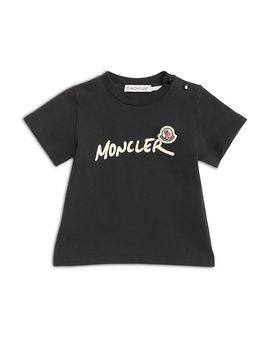 Moncler Moncler Boys' Short Sleeved Logo Tee