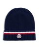 Moncler Moncler Boys' Striped Logo Beanie Hat - 1