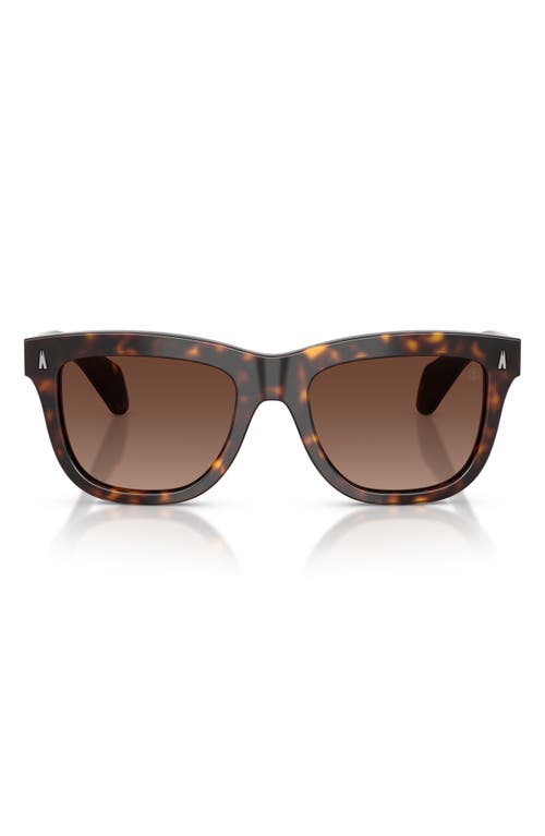 Moncler Moncler Bronzz 52mm Polarized Gradient Pillow Sunglasses