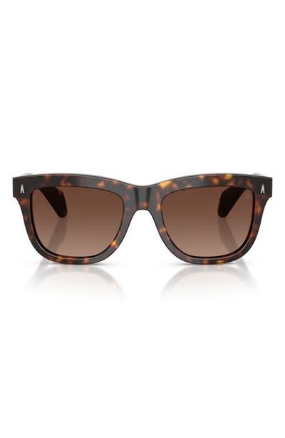 Moncler Moncler Bronzz 52mm Polarized Gradient Pillow Sunglasses