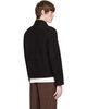 Moncler Moncler Brown Half-Button Wool Sweater - 3