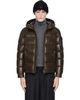 Moncler Moncler Brown Maya Hooded Short Down Jacket - 1
