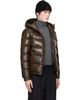 Moncler Moncler Brown Maya Hooded Short Down Jacket - 2