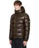 Moncler Moncler Brown Maya Hooded Short Down Jacket - 5