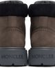 Moncler Moncler Brown Peak City Nubuck & Suede Lace-Up Boots - 2