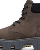 Moncler Moncler Brown Peak City Nubuck & Suede Lace-Up Boots - 3