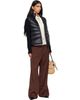 Moncler Moncler Brown Techno Poly Zip Up Trousers - 4