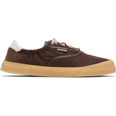 Moncler Moncler Brown Vera Leisure Low Top Sneakers