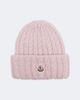 Moncler Moncler Cable-knit alpaca and wool-blend beanie - 1