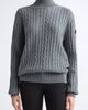 Moncler Moncler Cable Knit Virgin Wool Turtleneck Sweater - 1