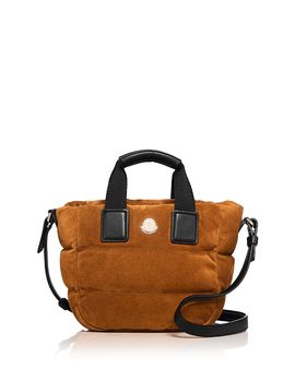 Moncler Moncler Caradoc Micro Suede Crossbody Bag