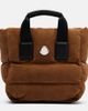 Moncler Moncler Caradoc Micro suede top-handle bag - 1