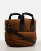 Moncler Moncler Caradoc Micro suede top-handle bag - 4