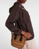 Moncler Moncler Caradoc Micro suede top-handle bag - 7