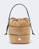 Moncler Moncler Caradoc Small suede down bucket bag - 1