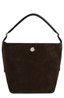 Moncler Moncler Carlo Leather Hobo Bag