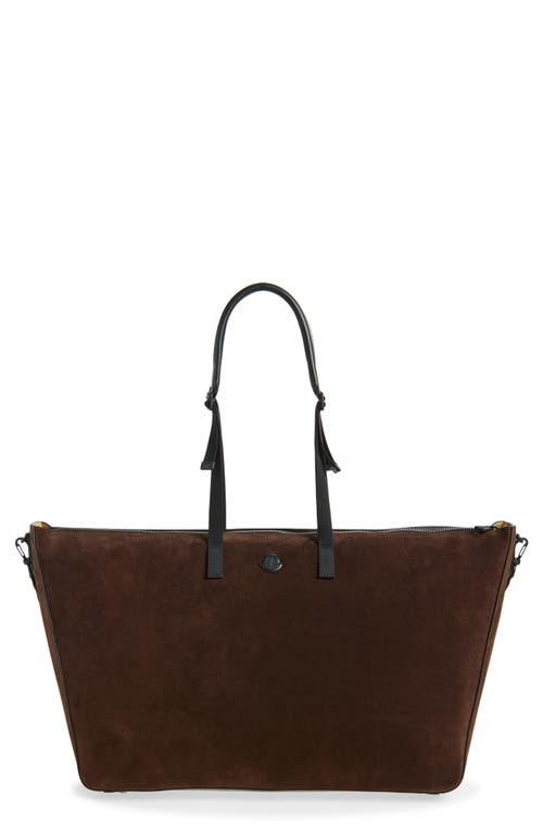 Moncler Moncler Carlo Suede Duffle Bag