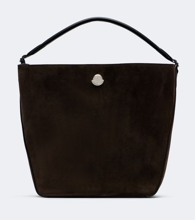 Moncler Moncler Carlo suede shoulder bag