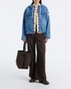 Moncler Moncler Carlo suede shoulder bag - 5