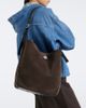 Moncler Moncler Carlo suede shoulder bag - 6