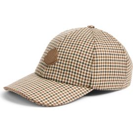 Moncler Moncler Check Wool Baseball Cap