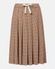 Moncler Moncler Checked pleated midi skirt - 1