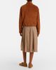 Moncler Moncler Checked pleated midi skirt - 6