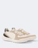 Moncler Moncler Corso suede-trimmed quilted sneakers - 1