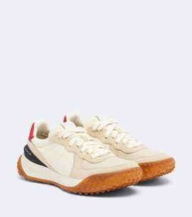 Moncler Moncler Corso suede-trimmed sneakers