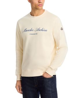 Moncler Moncler Cotton Blend Logo Sweatshirt