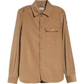 Moncler Moncler Cotton Corduroy Snap-Up Shirt