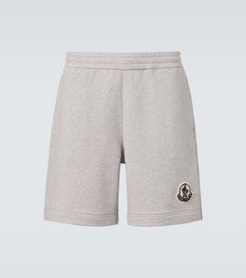 Moncler Moncler Cotton jersey Bermuda shorts