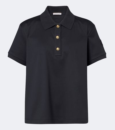 Moncler Moncler Cotton jersey polo shirt